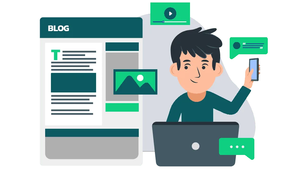 blog instructor illustration